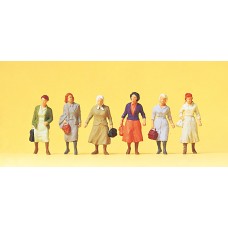 Preiser 14085 - Female Commuters 6/