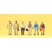 Preiser 14086 - Male Commuters 6/