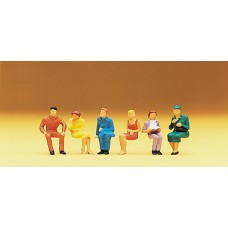 Preiser 14095 - Seated Persons 6/