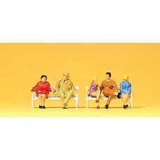 Preiser 14101 - Seated Persons #1 5/