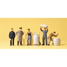 Preiser 14147 - Loading dock workers   5/