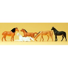Preiser 14150 - Horses                 5/