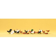 Preiser 14168 - Chickens              18/