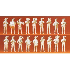 Preiser 16353 - Bavarian Band Unpntd 18/