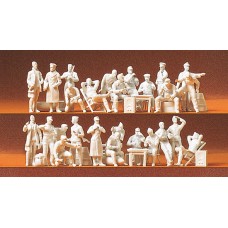 Preiser 16502 - Pilots and ground crew