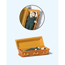 Preiser 29111 - Vampire Lying in Coffin