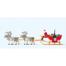 Preiser 30399 - Christmas Slgh w/Reindeer