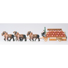 Preiser 30438 - Beerwagon w/Hrs Spatenbra