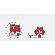 Preiser 31254 - Ziegler FD hose trailer