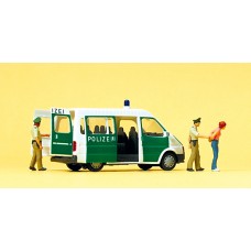 Preiser 33248 - Police Van/Police/Suspect