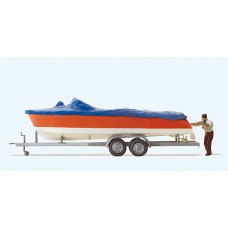 Preiser 33255 - Motorboat Being Loaded
