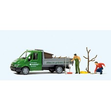 Preiser 33260 - Ford Trk Gardening Muller