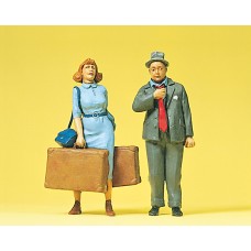 Preiser 45118 - Standing Travellers 2/