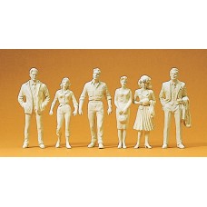 Preiser 45178 - Passers-by unpainted 6/
