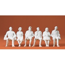 Preiser 45183 - Seated Passenger Unptd 6/