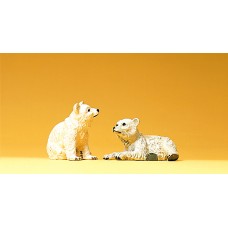 Preiser 47523 - Polar bear cubs