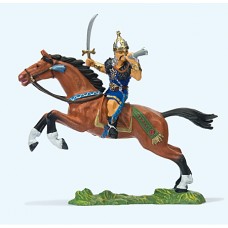 Preiser 50477 - Hun On Horseback w/Sword