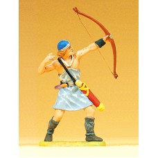 Preiser 50902 - Archer shot upwards 1:25