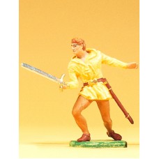 Preiser 51004 - Nrmn fghtng w/sword 1:25