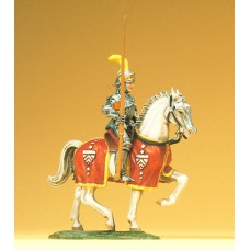 Preiser 52040 - Knght rdng/rsd lnce 1:25