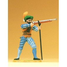Preiser 52305 - Mrcnary aiming gun 1:25