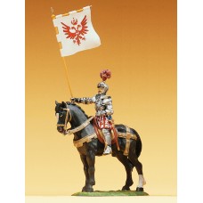 Preiser 52353 - Herold rdng w/banner 1:25