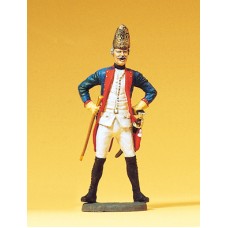 Preiser 54124 - Pr NCO stdg w/flag 1:24