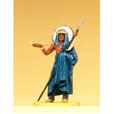 Preiser 54604 - Indian chief w/peace pipe