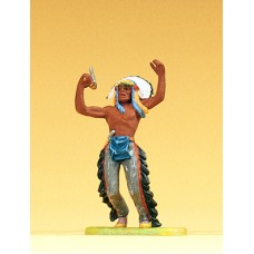Preiser 54605 - Indian chief dancing