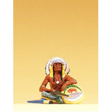 Preiser 54622 - Ind chief sitting