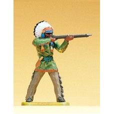 Preiser 54623 - Ind chief standing shootg