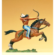 Preiser 54654 - Indian on horse w/bow