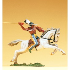 Preiser 54658 - Indian on horse w/spear w