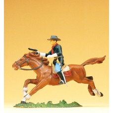 Preiser 54753 - Soldier riding/w pistol