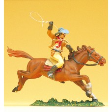 Preiser 54822 - Cowboy on horse w/lasso