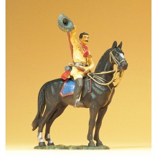 Preiser 54963 - Wild west on blk horse
