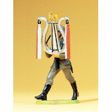 Preiser 56087 - Mscn mrchng w/lyre 1:25
