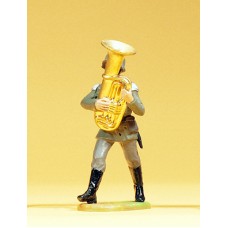 Preiser 56092 - Mscn mrchng w/euphnm 1:25