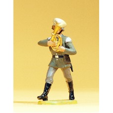 Preiser 56093 - Mscn mrchng w/horn 1:25