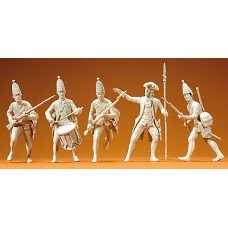 Preiser 57810 - 1756 Pr milty unptd 1:25