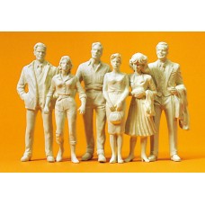 Preiser 57820 - Passers-By Unptd 6/