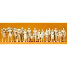Preiser 65600 - Pssgrs/Travelers Unpt 16/