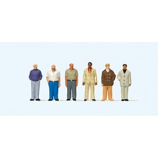 Preiser 74014 - Standing Men 6/