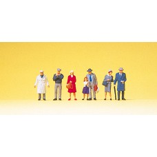 Preiser 75039 - People waitng on the platform - TT+D178