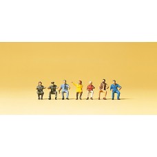Preiser 79152 - Bus Drivers/Passengers 7/