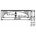 Vollmer 42549 - Brick Bridge Straight 